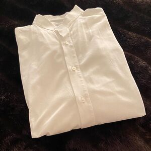 Gallia by Luciano Moresco White Dress Shirt